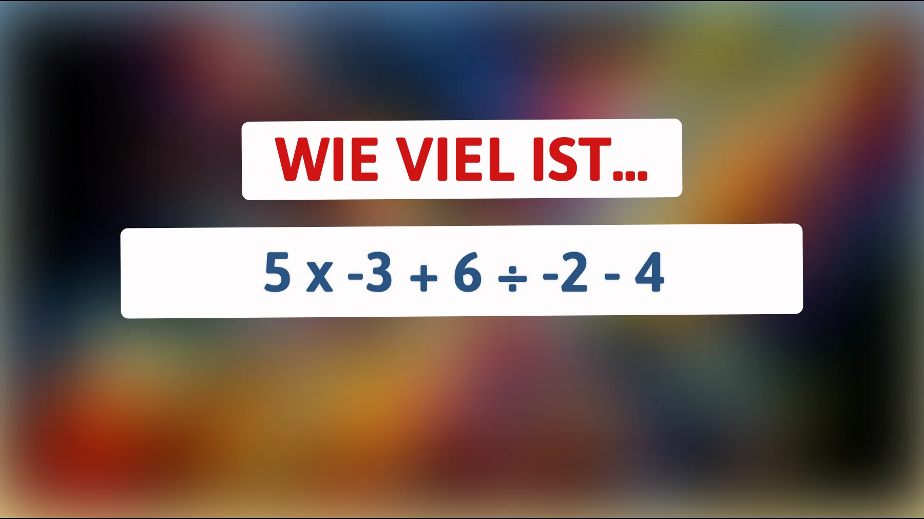 Dieses Rätsel bringt selbst die klügsten Köpfe zum Grübeln – schaffst du es, das Problem zu lösen?"
