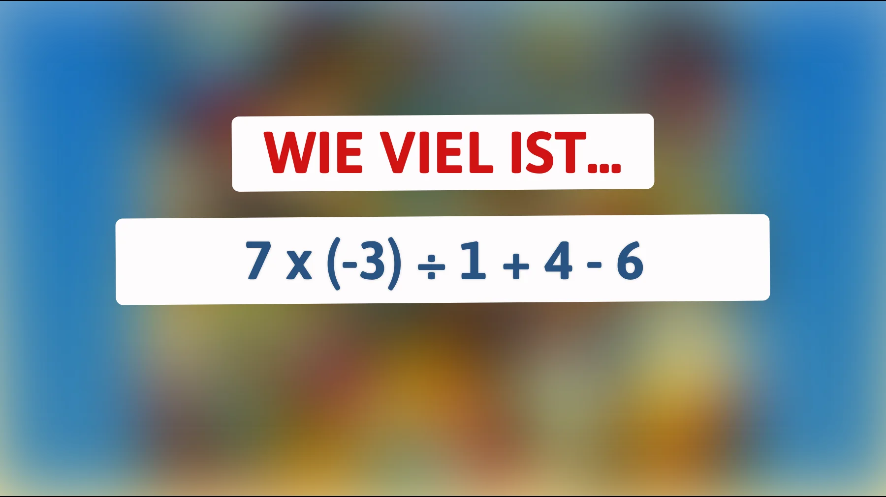 Nur 1% der Menschen können dieses mathematische Rätsel lösen: Teste dein Genie!"