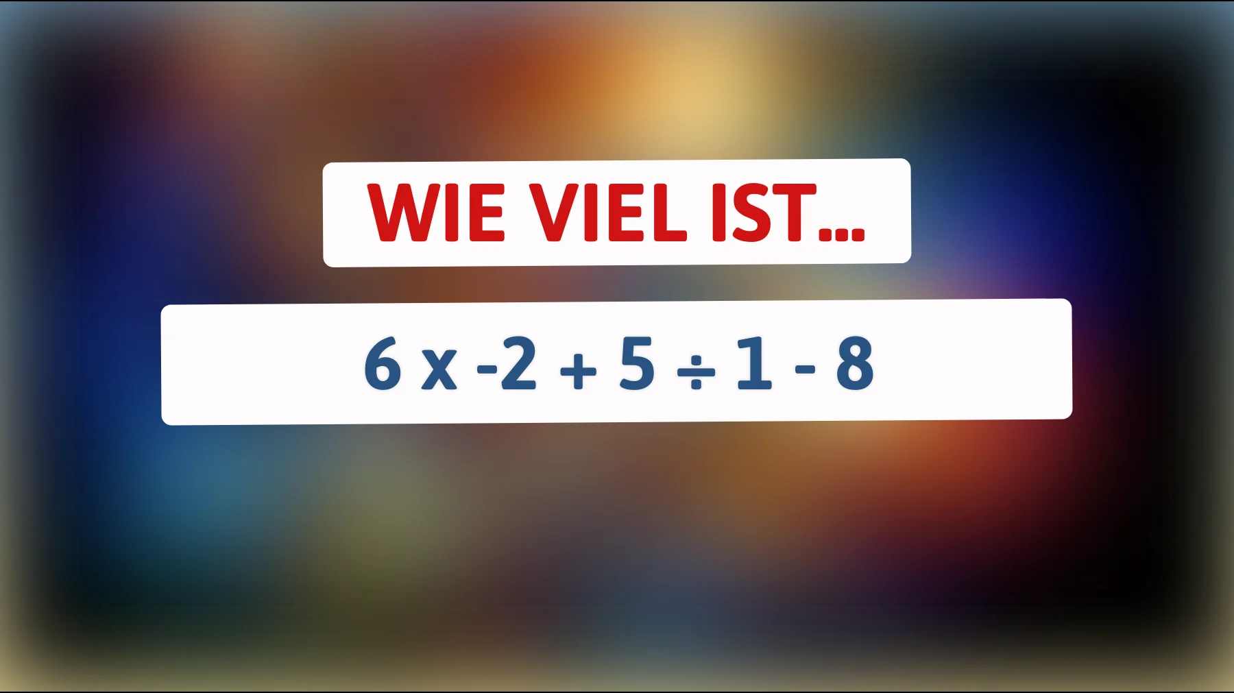 Nur 1% der Menschen lösen dieses mathematische Rätsel: Bist du schlau genug, um es zu schaffen?"