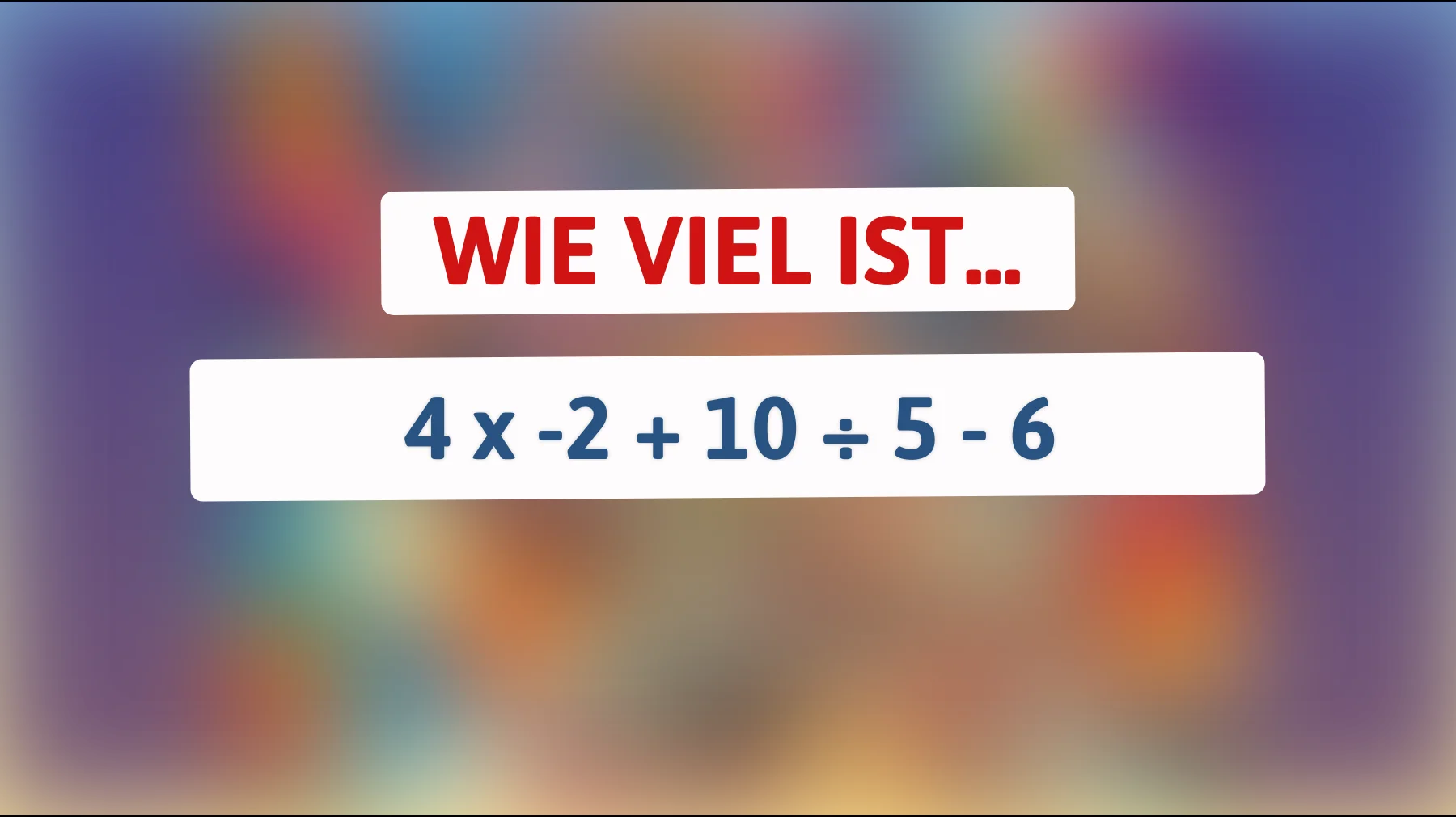 Nur 1% der Menschen wissen die Antwort auf dieses geniale Mathe-Rätsel: Kannst du es lösen?"