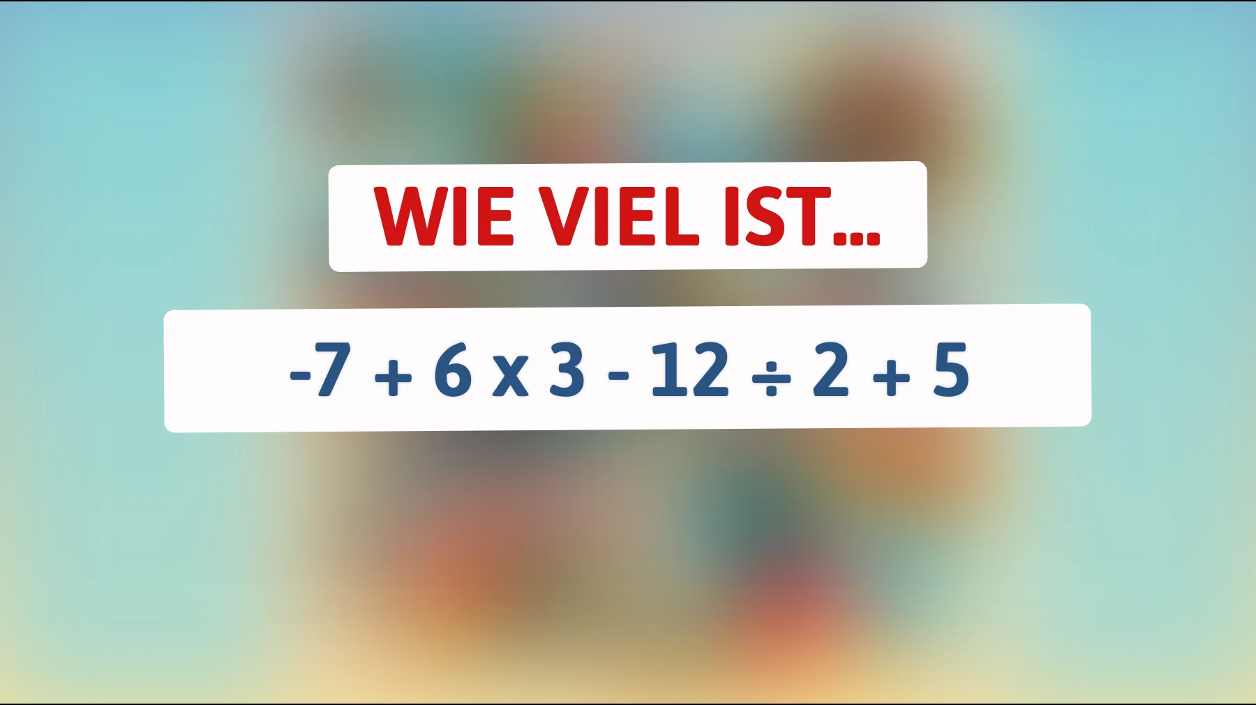 Nur 1% können dieses knifflige Mathematikrätsel lösen! Bist du schlau genug, um die Antwort zu finden?"