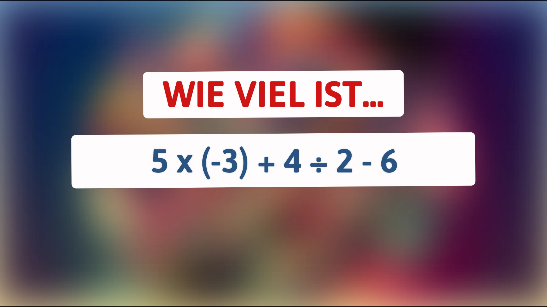 Nur ein Genie kann diese Mathe-Herausforderung lösen – traust du dich?"